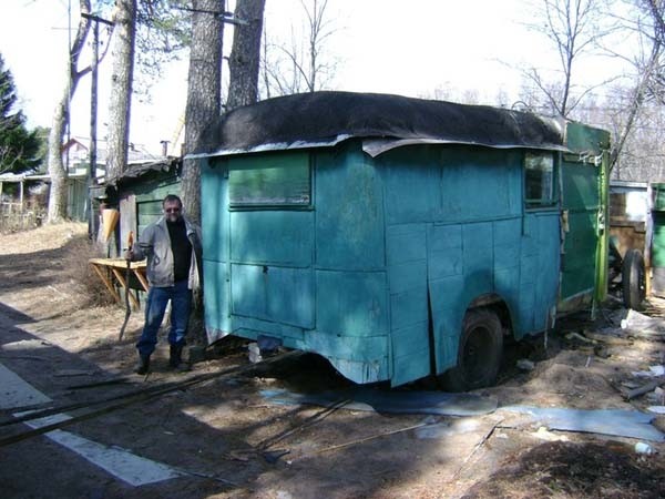 Реставрация ЗИС-8 городской автобус