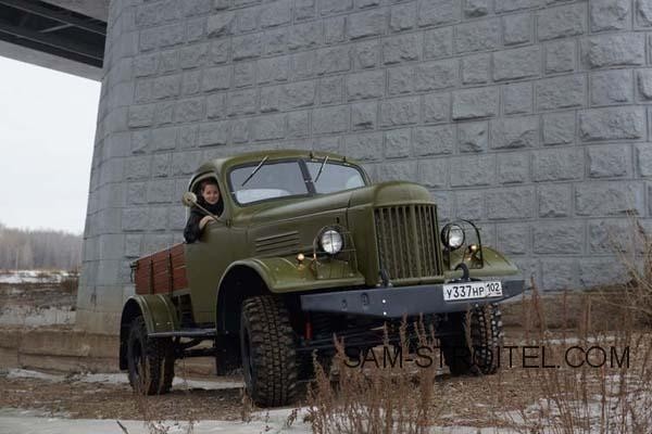 Авто самоделка пикап с кабиной от грузовика ЗИЛ-157