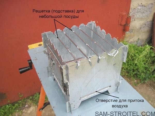 Печка щепочница своими руками: чертежи