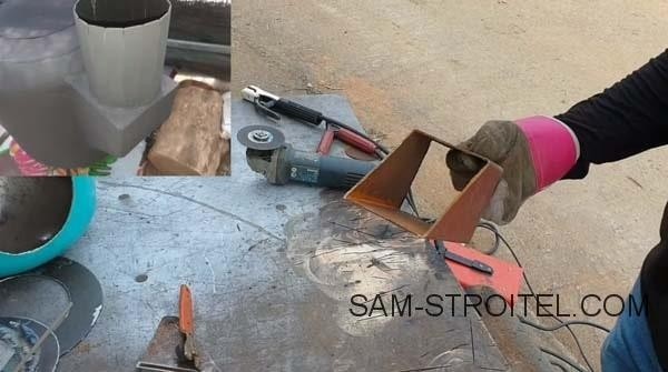 Печь из баллона своими руками