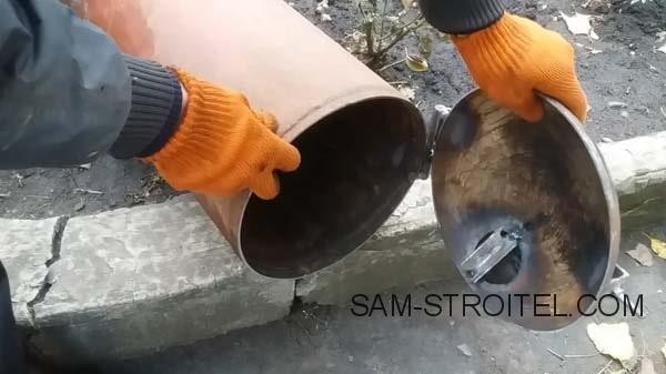 Буржуйка из газового баллона с теплообменниками (39 фото)