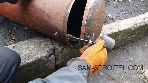 Буржуйка из газового баллона с теплообменниками (39 фото)
