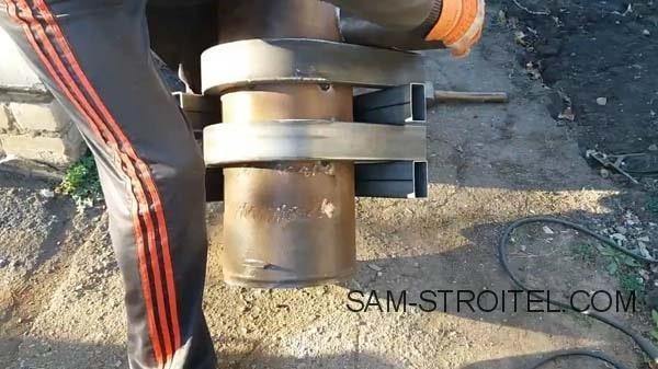 Буржуйка из газового баллона с теплообменниками (39 фото)