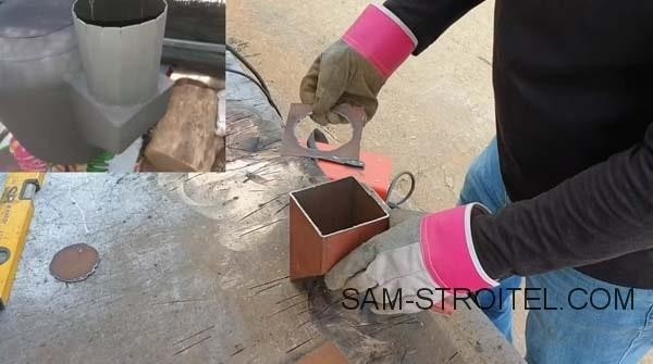 Печь из баллона своими руками