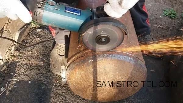 Буржуйка из газового баллона с теплообменниками (39 фото)