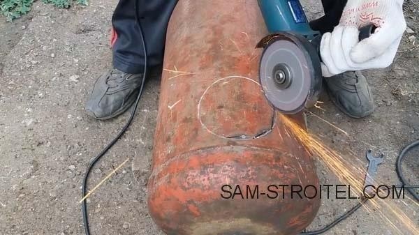 Буржуйка из газового баллона с теплообменниками (39 фото)